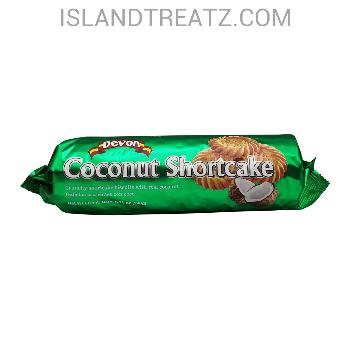 Devon Coconut Shortcake – Island Treatz