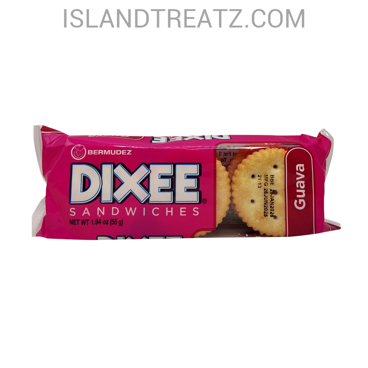 Bermudez Dixee Sandwiches 49g – Island Treatz