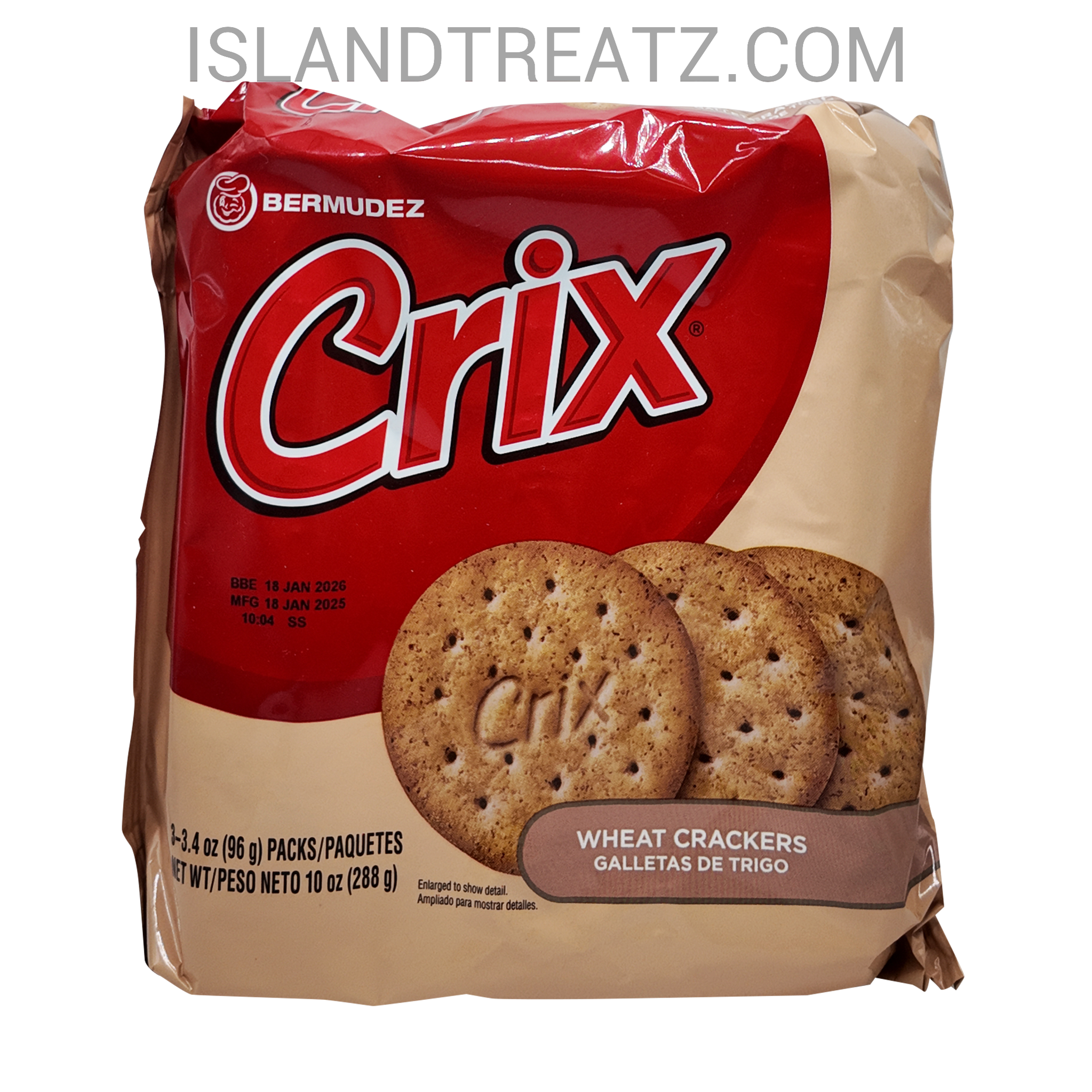 Crix Pic Crix Wheat Crackers 288g – Island Treatz