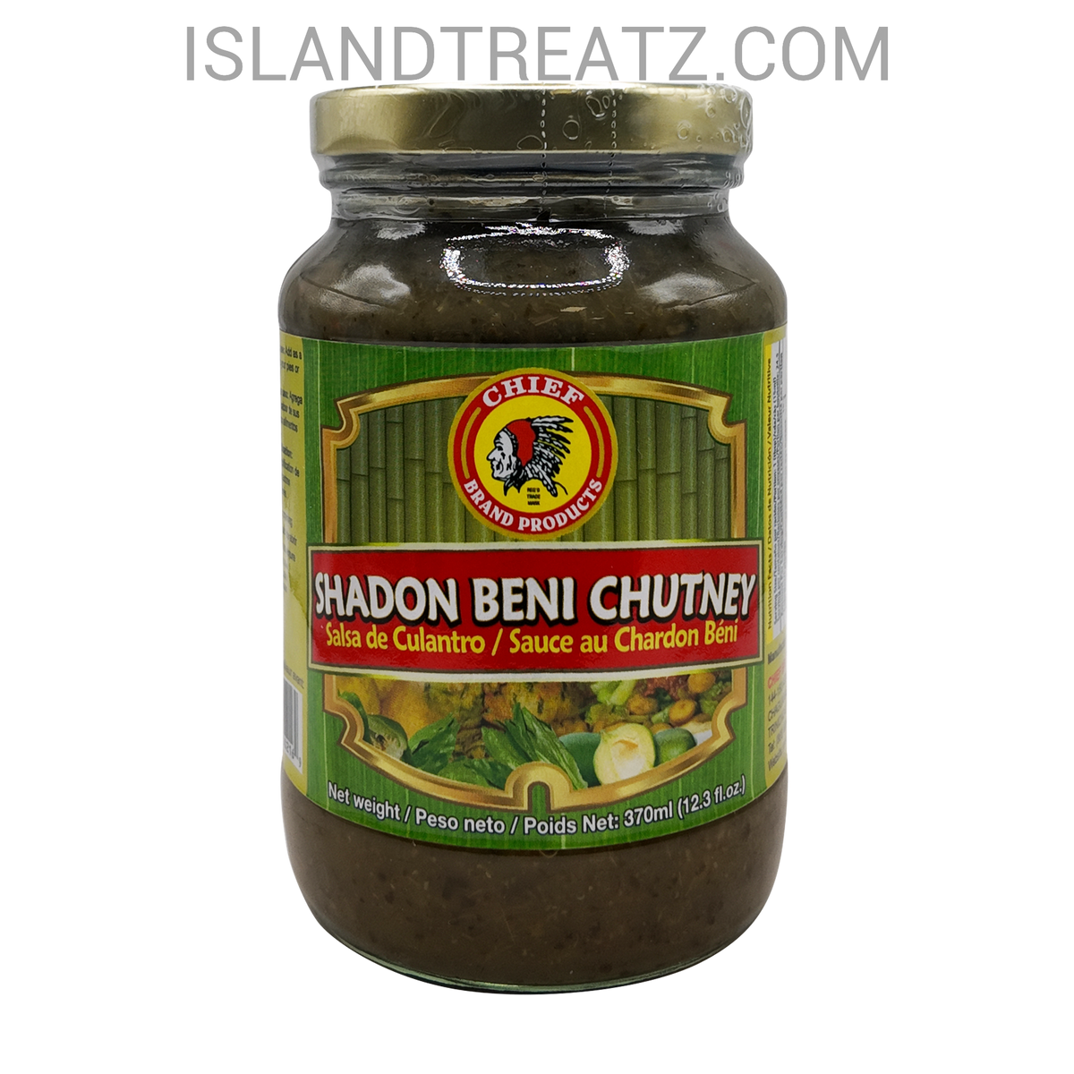 Chief Shadon Beni Chutney 370ml – Island Treatz