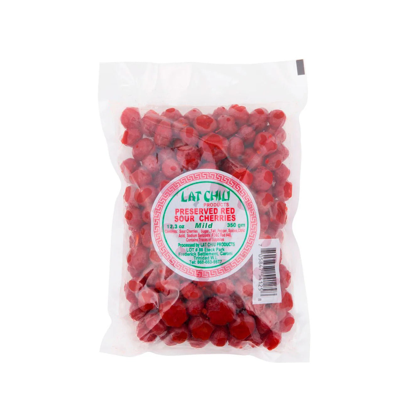 Lat Chiu Preserved Red Sour Cherries (Mild) – Island Treatz