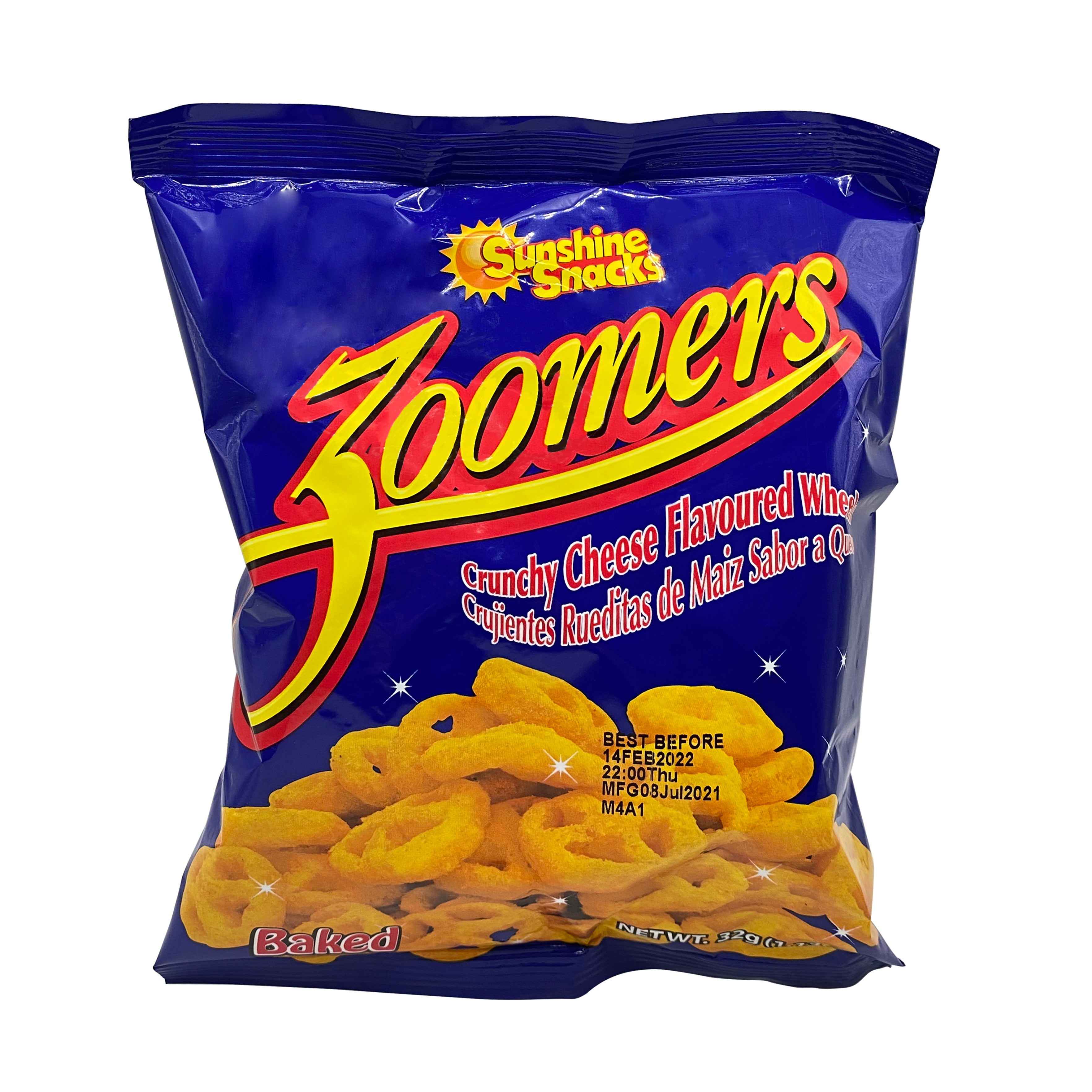 Sunshine Snacks Zoomers 32g – Island Treatz